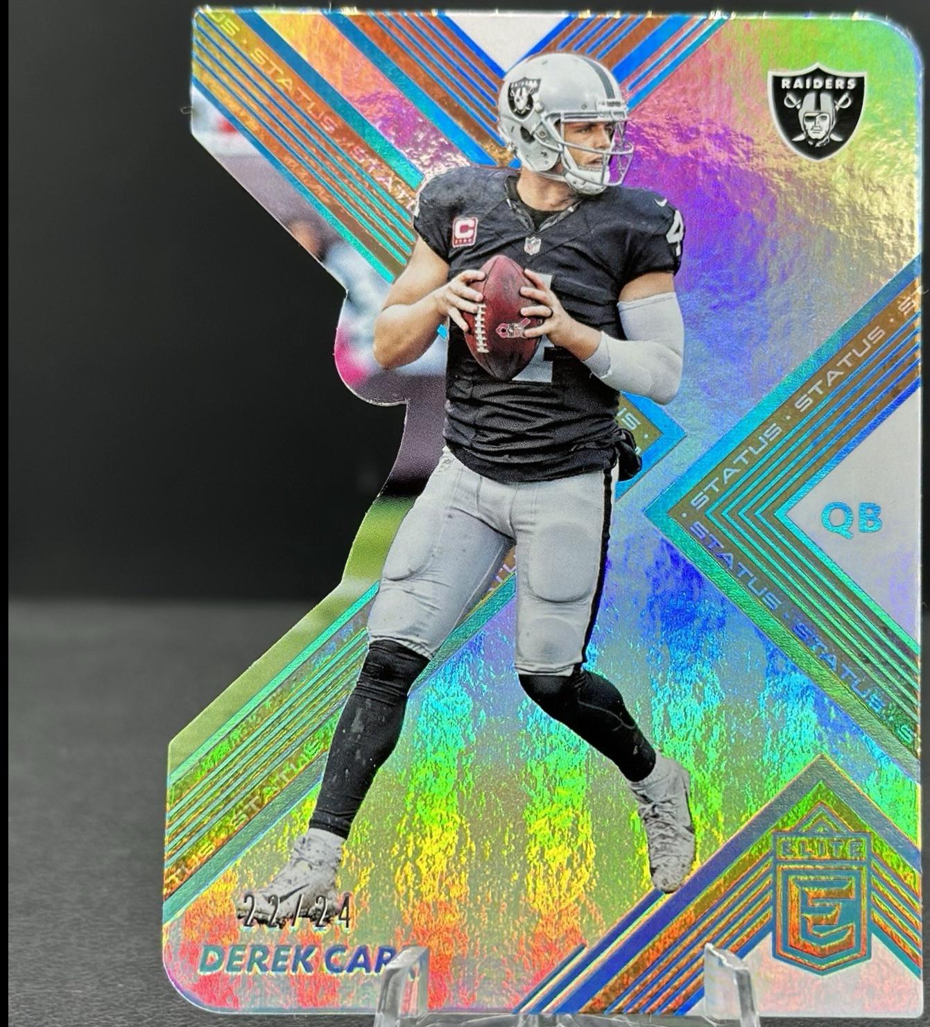Derek Carr [Aspirations Die Cut] #78