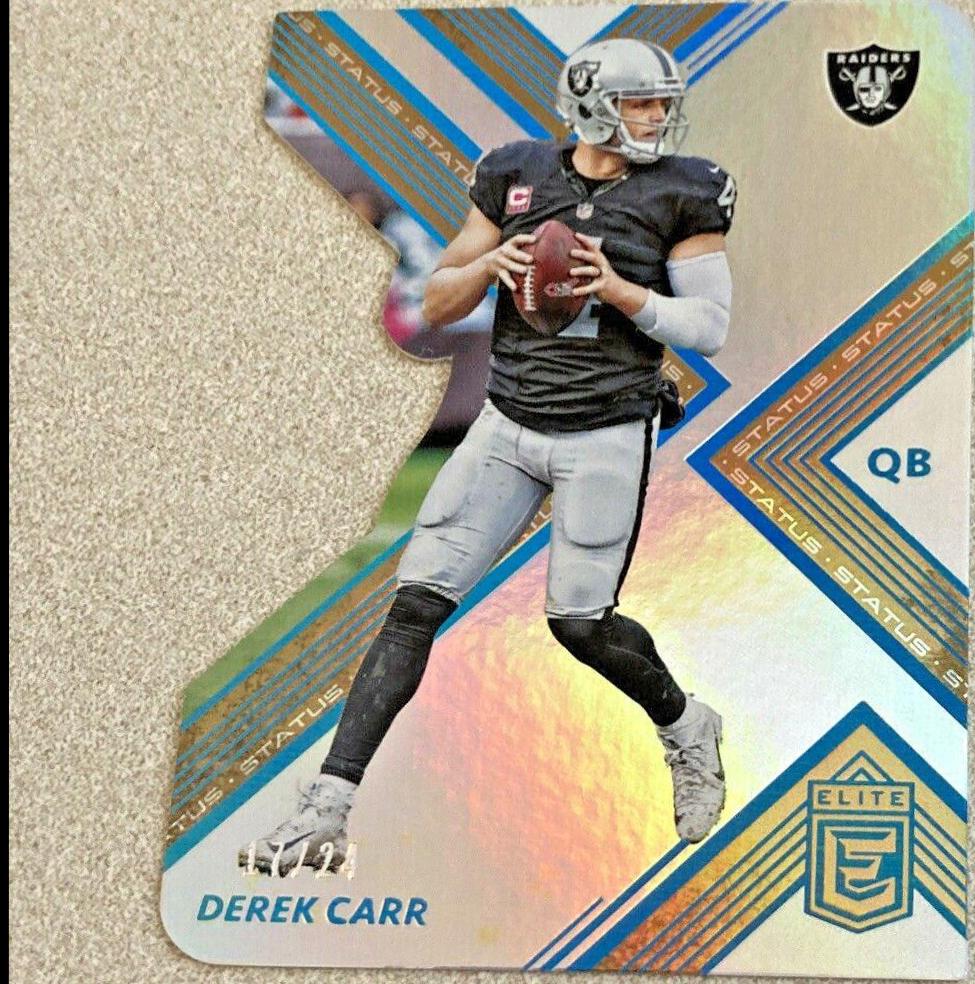 Derek Carr [Status Die Cut] #78