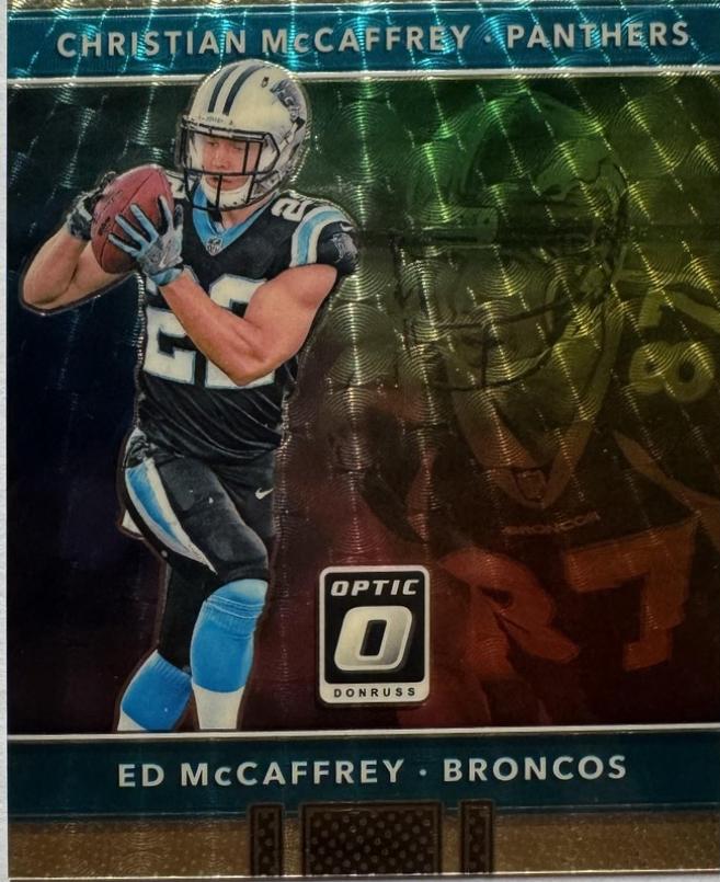 Christian McCaffrey, Ed McCaffrey [Gold] #18