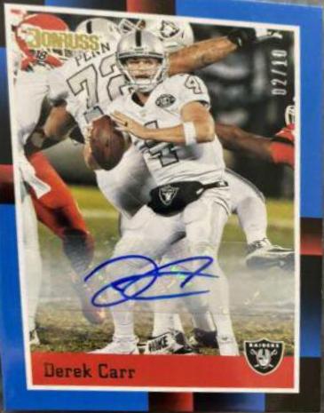 Derek Carr [Autograph]