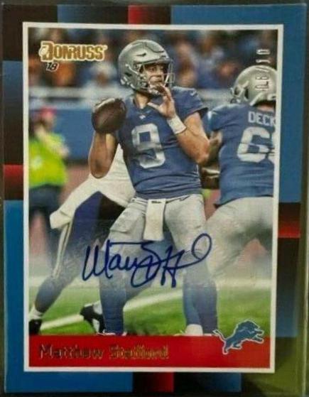 Matthew Stafford [Autograph]