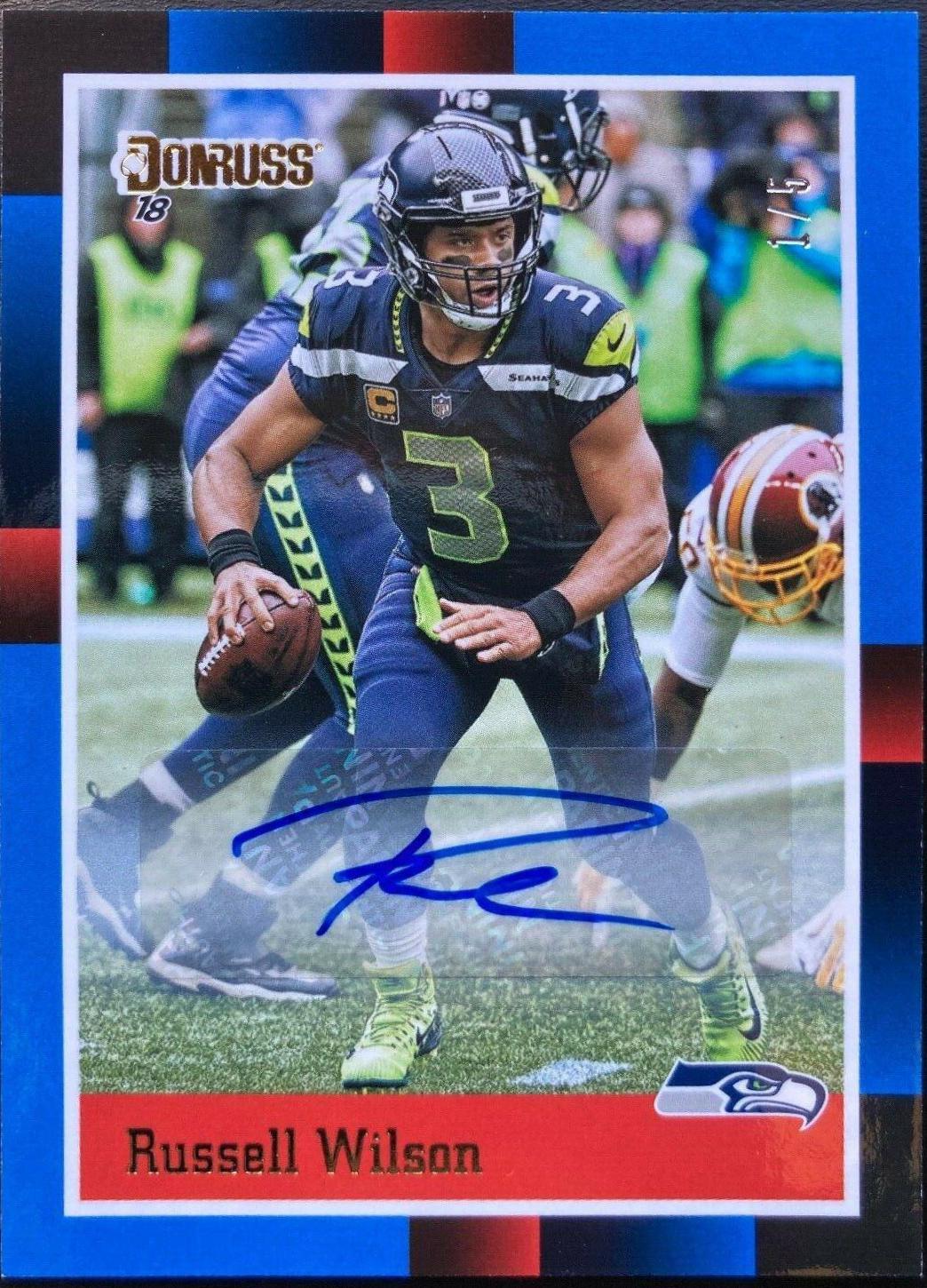 Russell Wilson [Autograph]