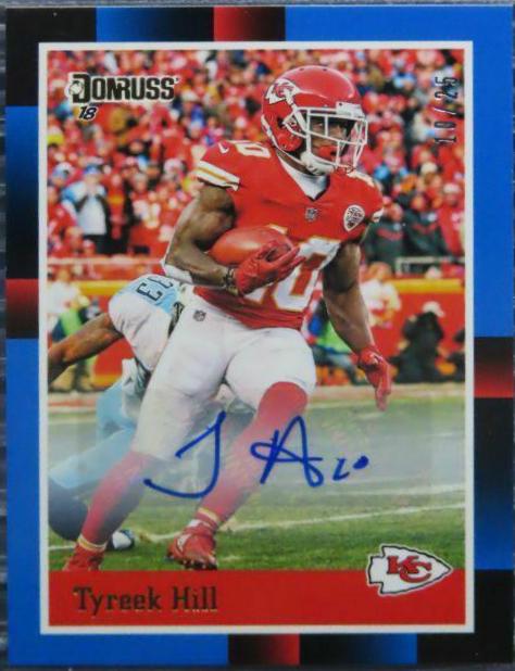 Tyreek Hill [Autograph]