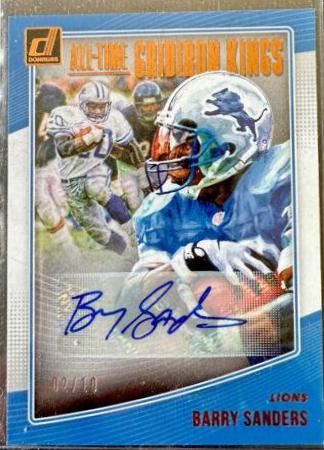 Barry Sanders [Autograph]