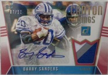 Barry Sanders [Autograph] #2