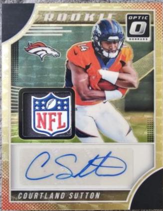 Courtland Sutton [Gold Vinyl] #12