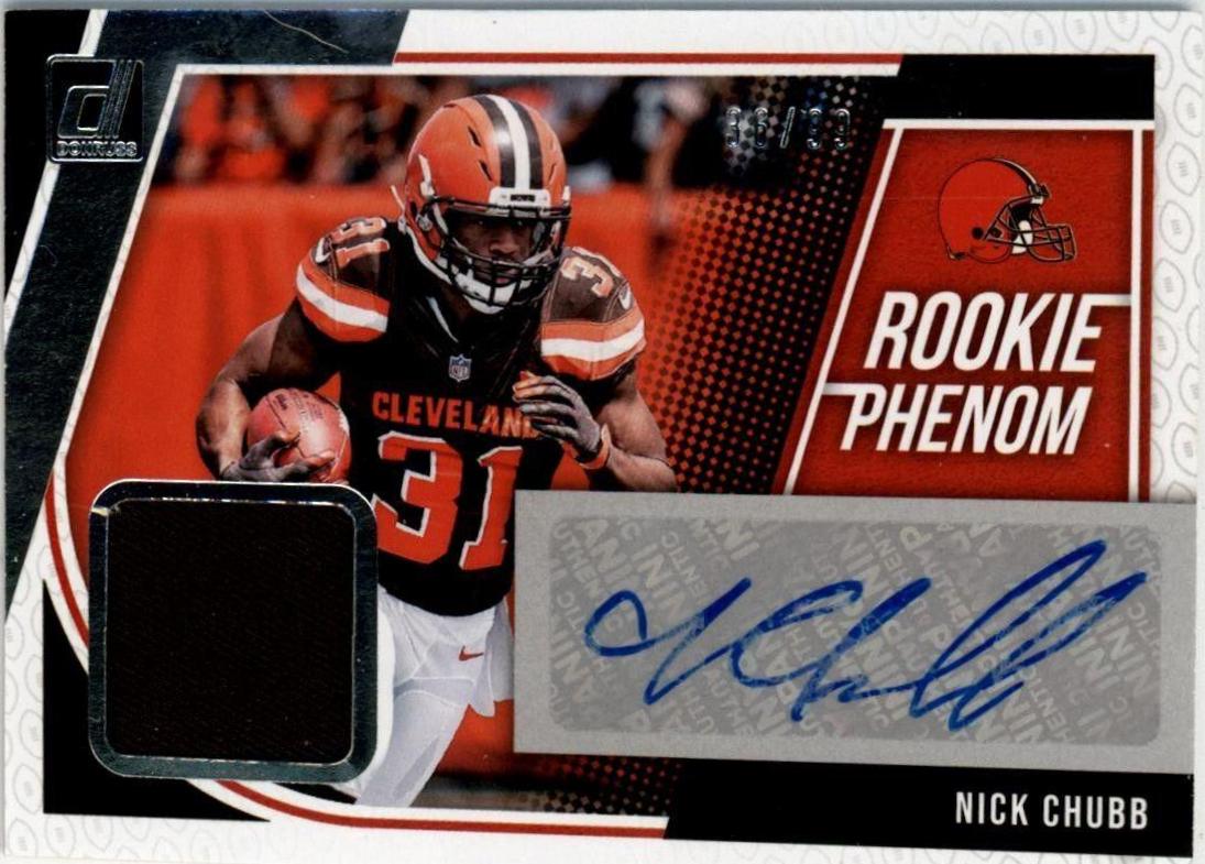 Nick Chubb [Autograph] #8