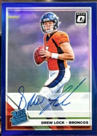 Drew Lock [Blue] #153