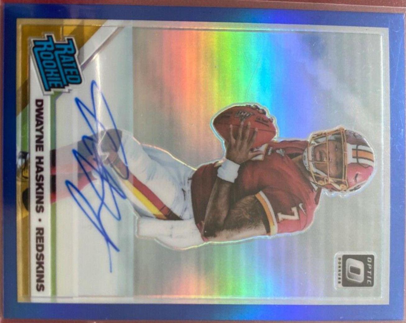 Dwayne Haskins [Blue] #151