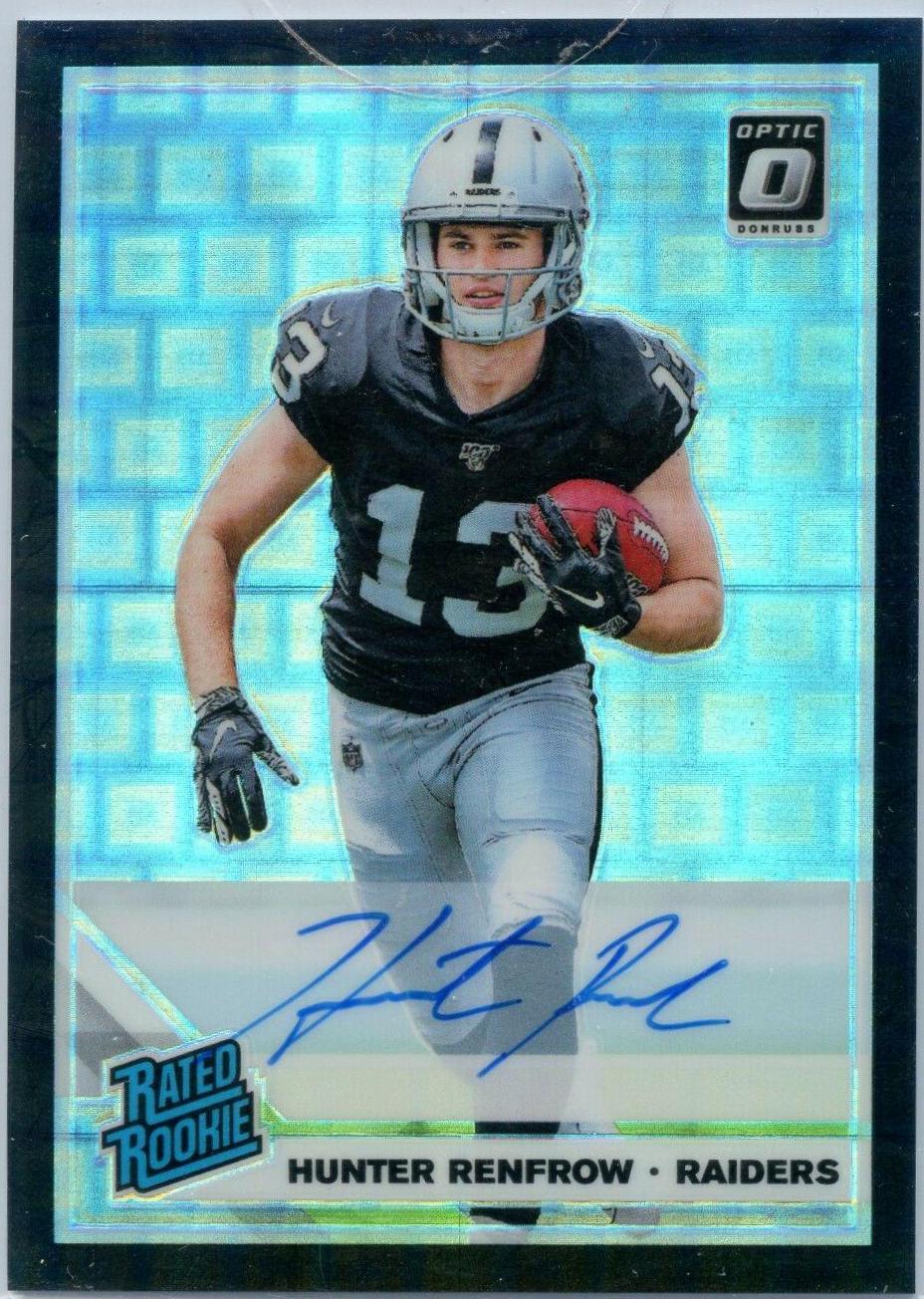 Hunter Renfrow [Black Pandora] #190