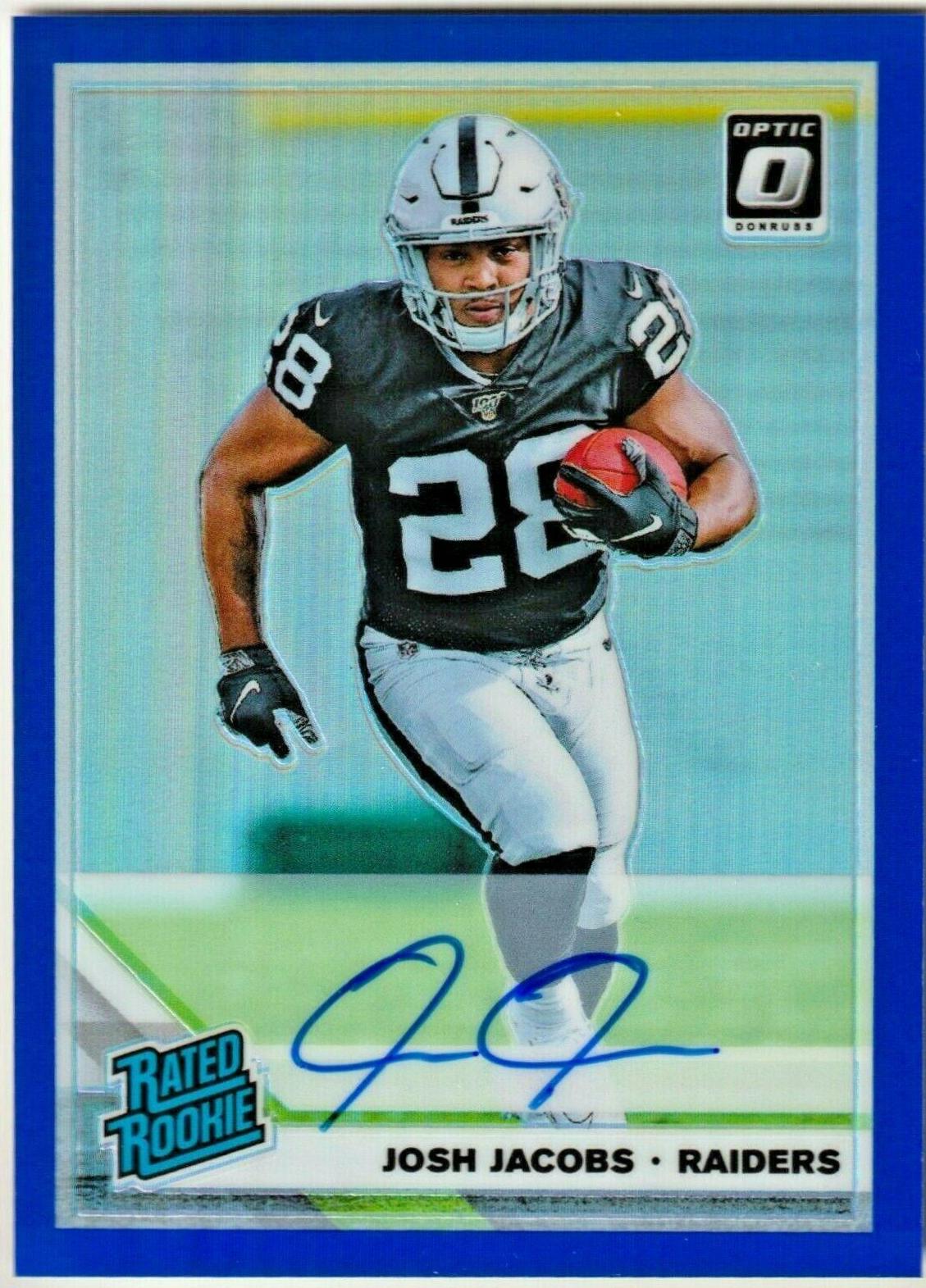 Josh Jacobs [Blue] #158