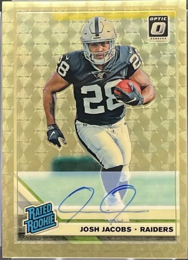 Josh Jacobs [Gold] #158
