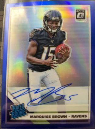 Marquise Brown [Blue] #162