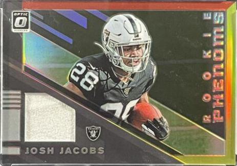 Josh Jacobs [Red and Yellow] #RP8