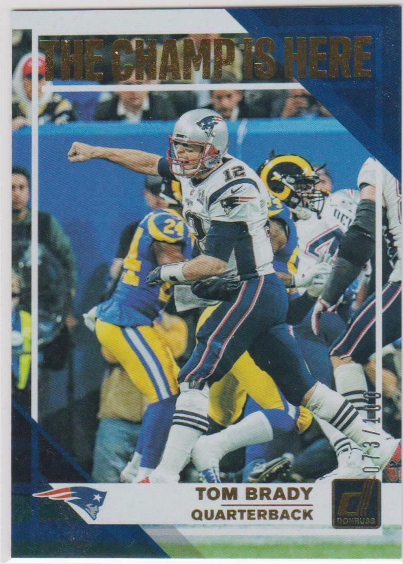 Tom Brady [Holo] #CH 1