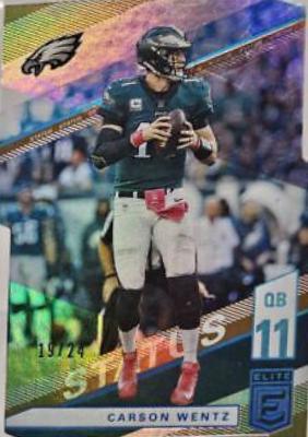 Carson Wentz [Status Die Cut] #22