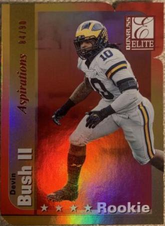 Devin Bush II [Aspirations Die Cut] #145