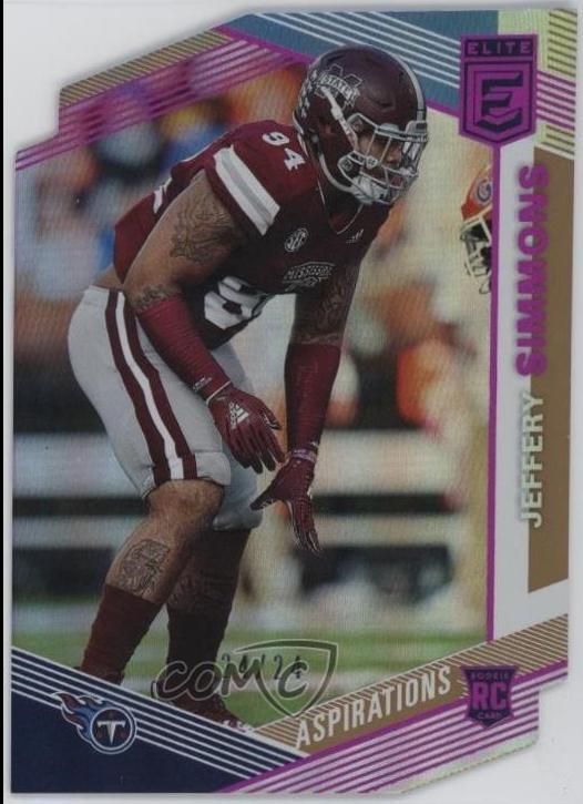Jeffery Simmons [Aspirations Die Cut] #182