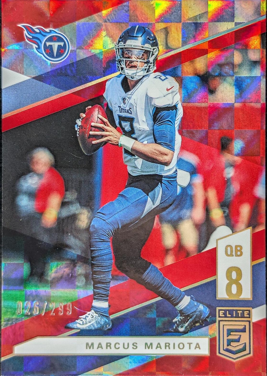 Marcus Mariota [Red] #50