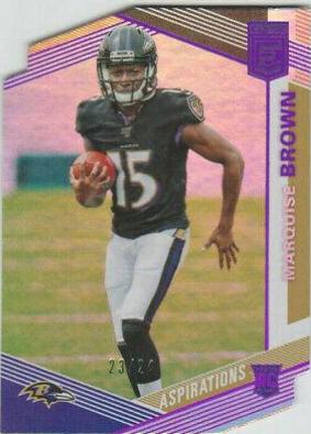 Marquise Brown [Aspirations Die Cut] #105