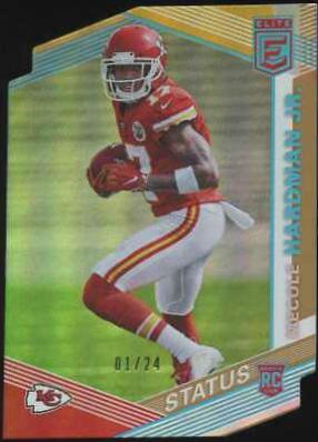 Mecole Hardman Jr. [Status Die Cut] #134