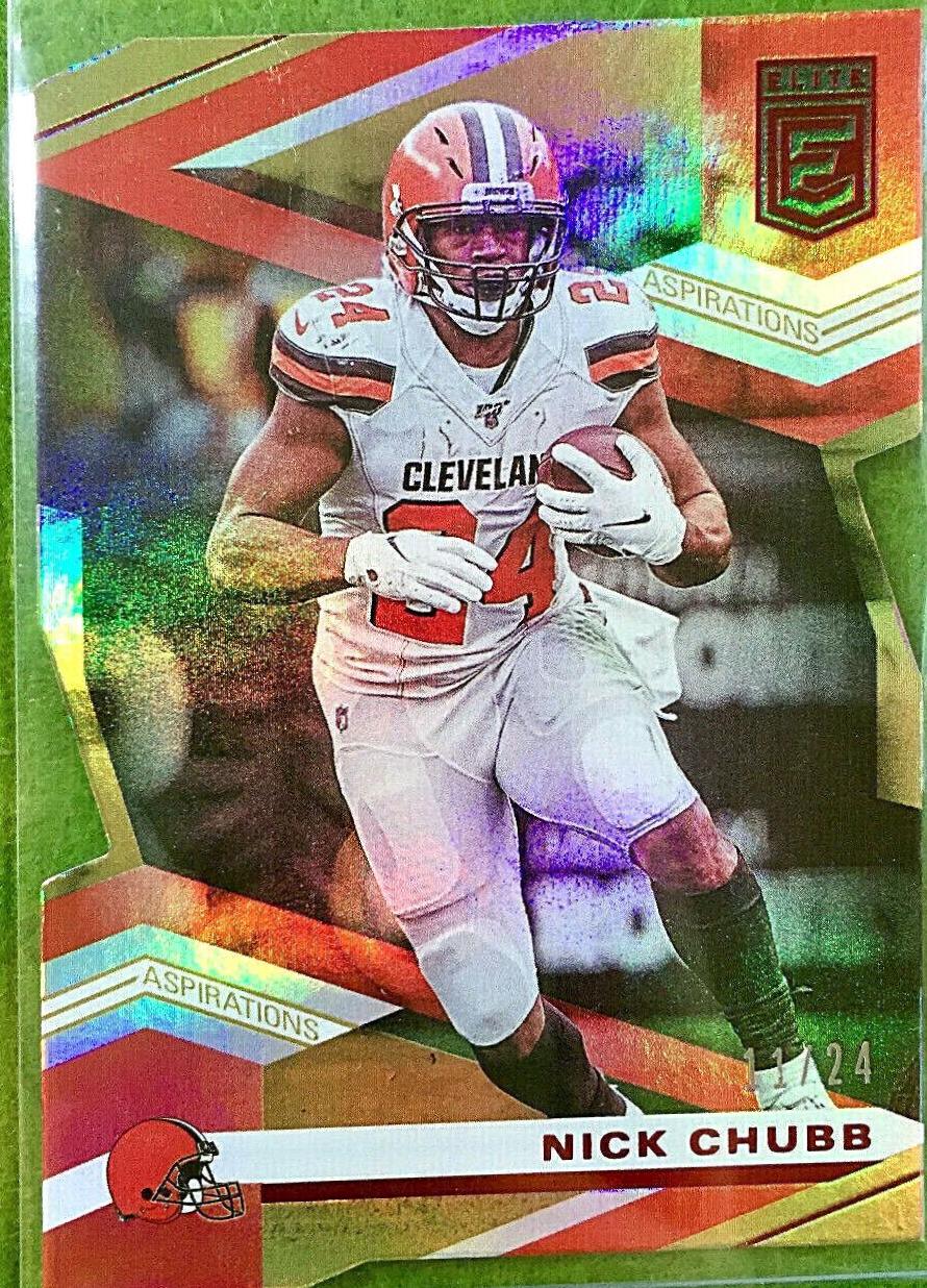 Nick Chubb [Aspirations Die Cut] #97