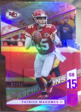 Patrick Mahomes II [Aspirations Die Cut] #14