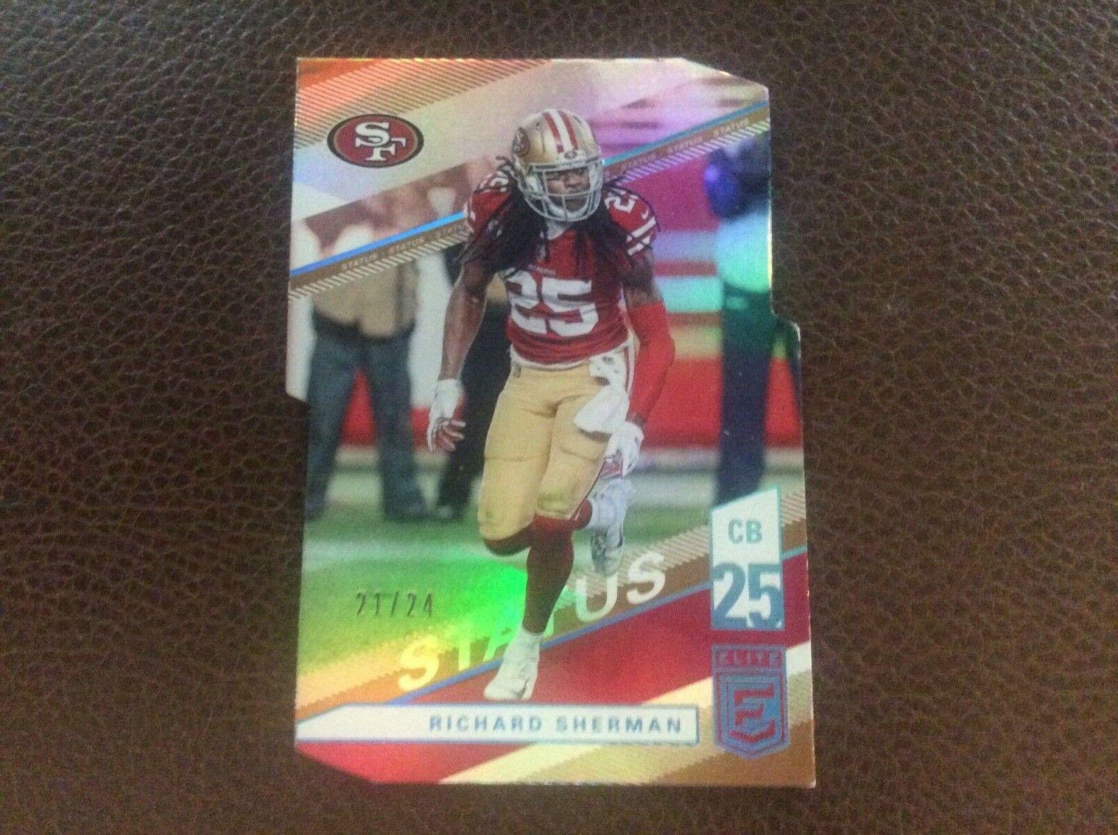 Richard Sherman [Status Die Cut] #86