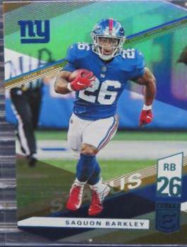 Saquon Barkley [Status Die Cut] #23