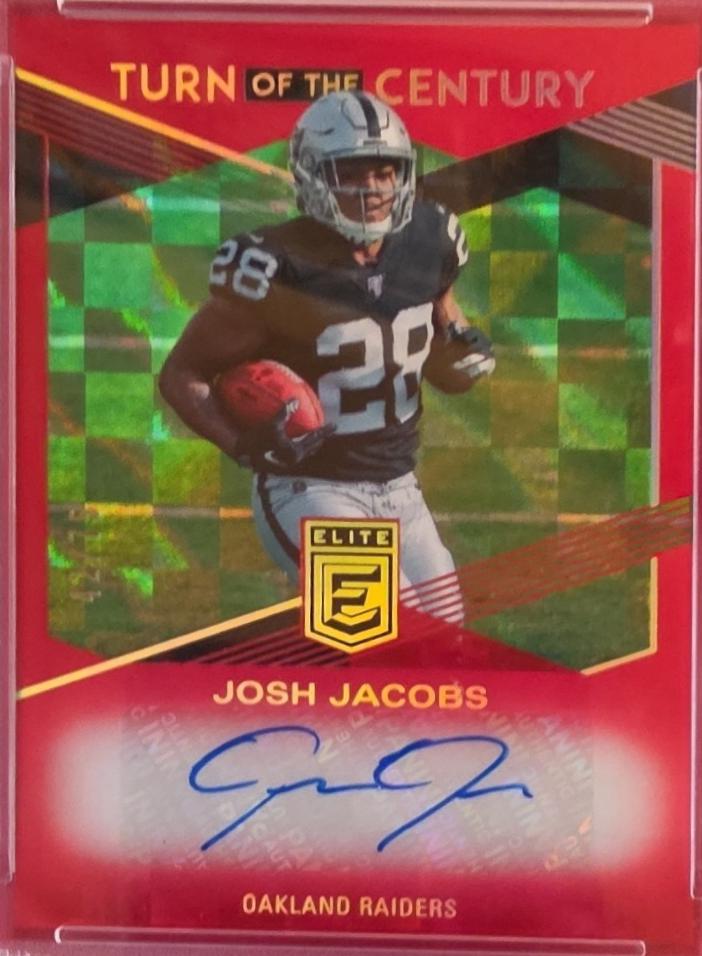 Josh Jacobs [Red] #TC-JJ1