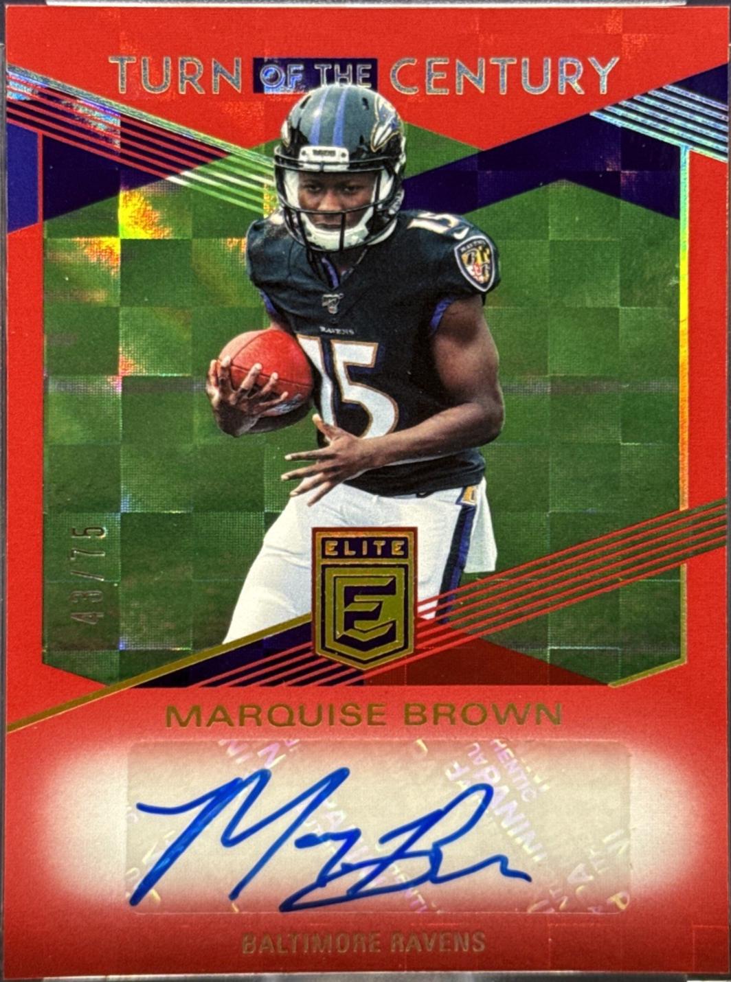 Marquise Brown [Red] #TC-MB