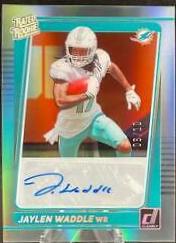 Jaylen Waddle [Autograph Holo Silver] #64
