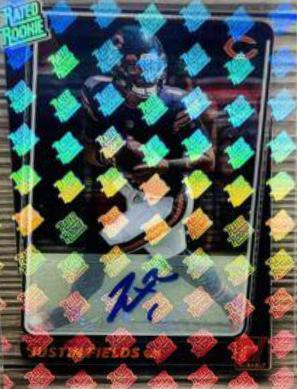 Justin Fields [Autograph Holo Silver] #53