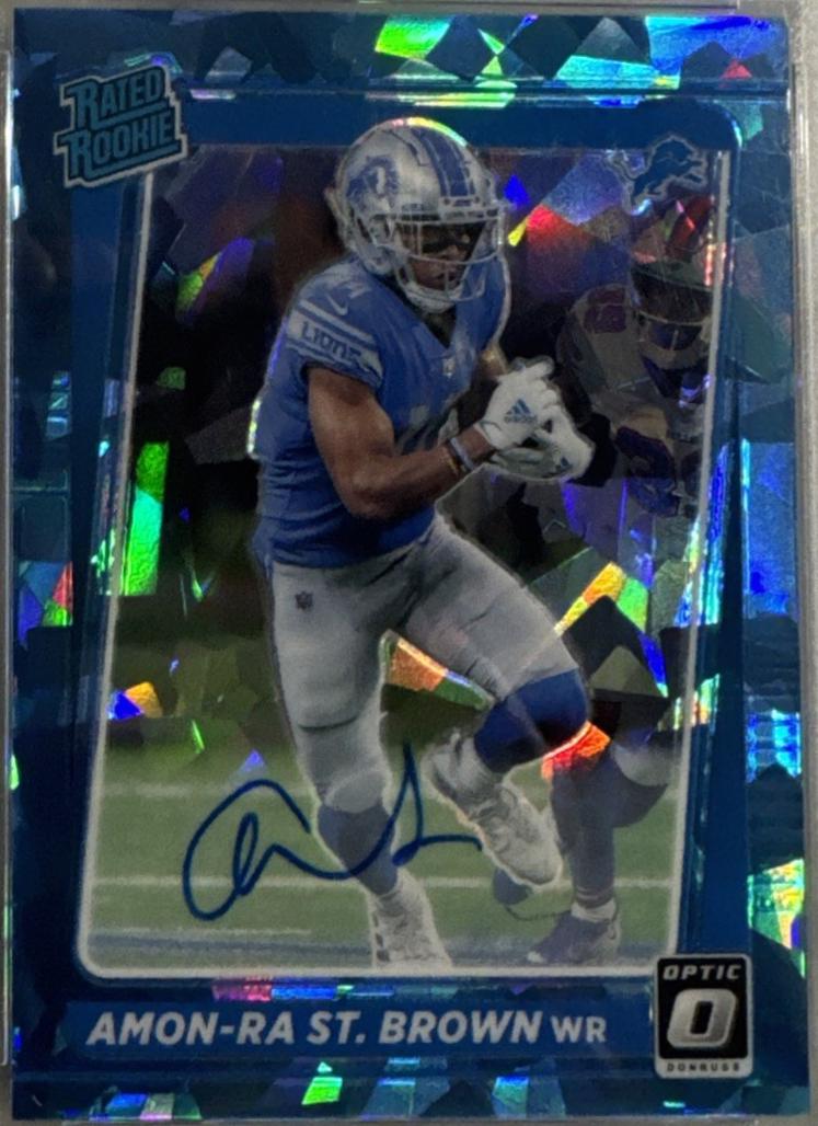 Amon-Ra St. Brown [RPS Ice Autograph] #228
