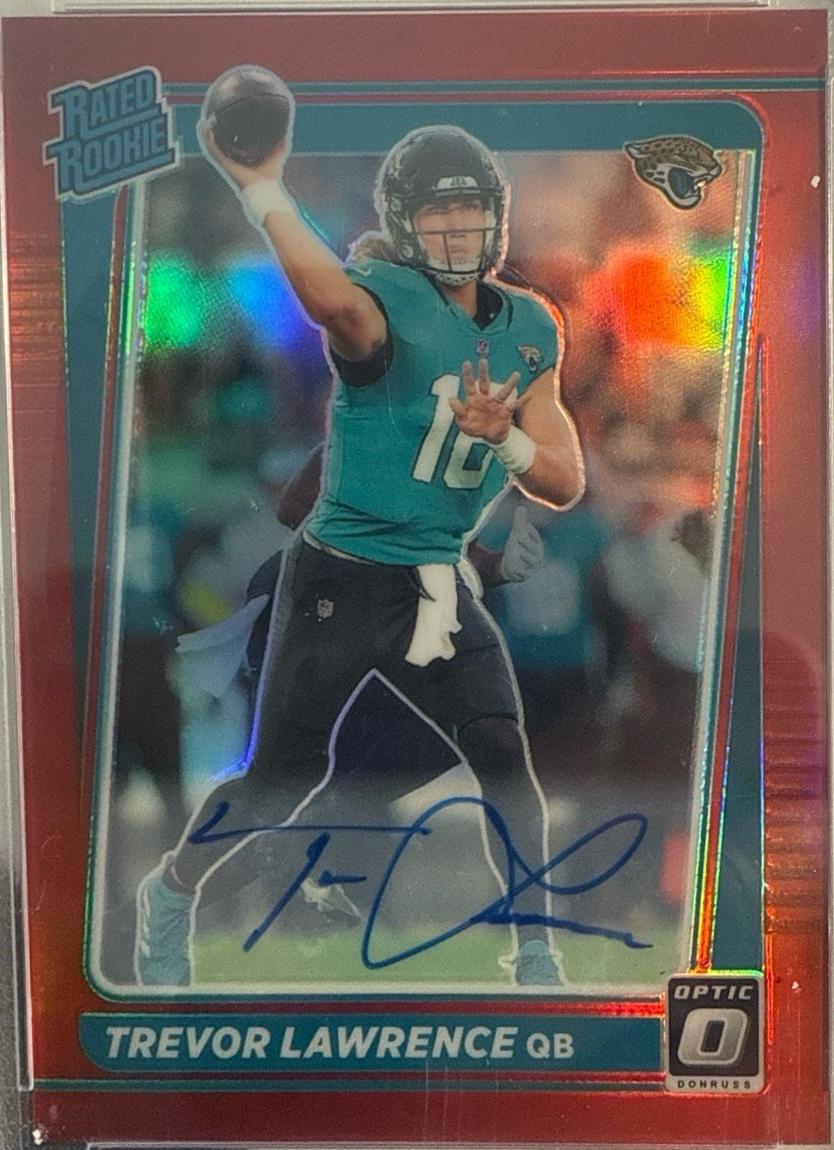 Trevor Lawrence [RPS Red Autograph] #201