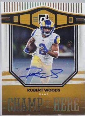 Robert Woods [Autograph] #CH-9