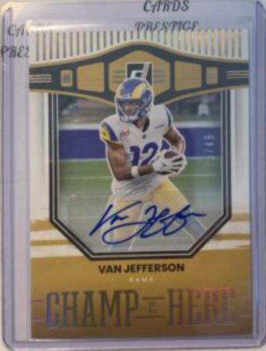 Van Jefferson [Autograph] #CH-18