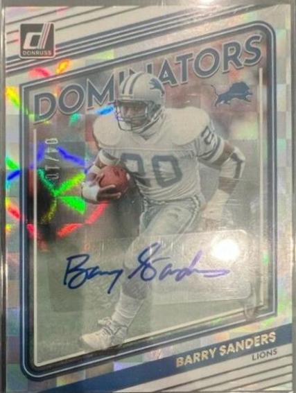 Barry Sanders [Autograph] #D38