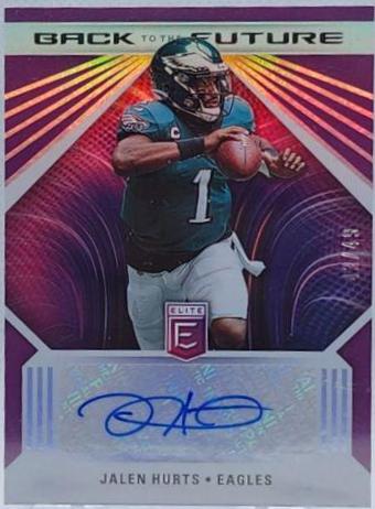 Jalen Hurts [Purple] #BFS-JA