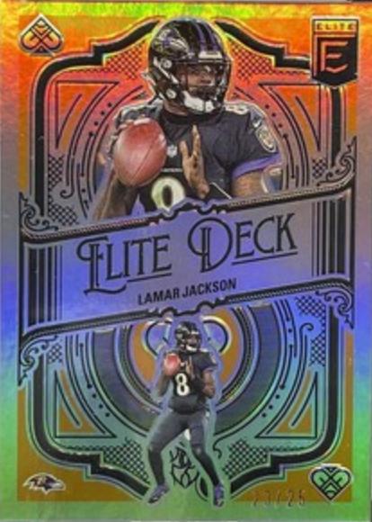 Lamar Jackson [Orange] #ED-19