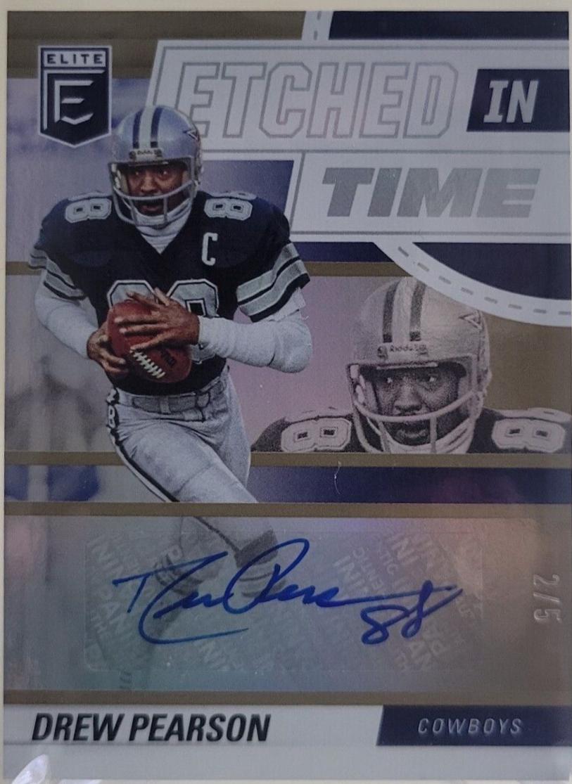 Drew Pearson [Gold] #ET-DP