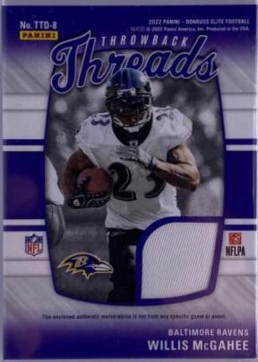 Anquan Boldin, Willis McGahee #TTD-8