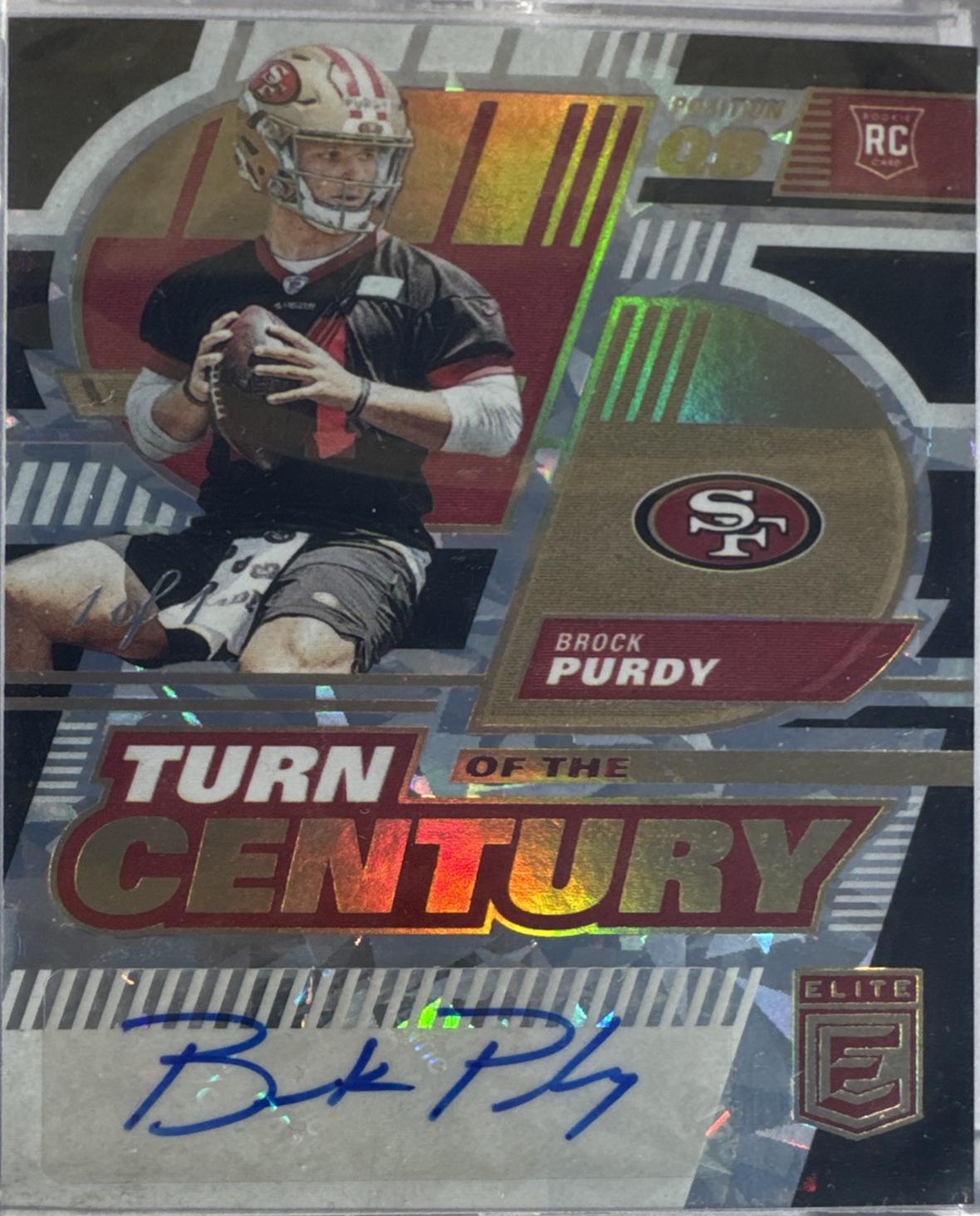 Brock Purdy [Black Gold] #TC-70