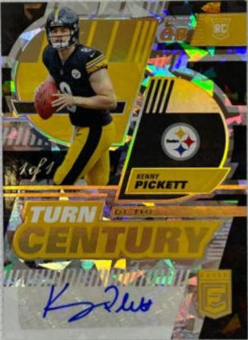 Kenny Pickett [Black Gold] #TC-1