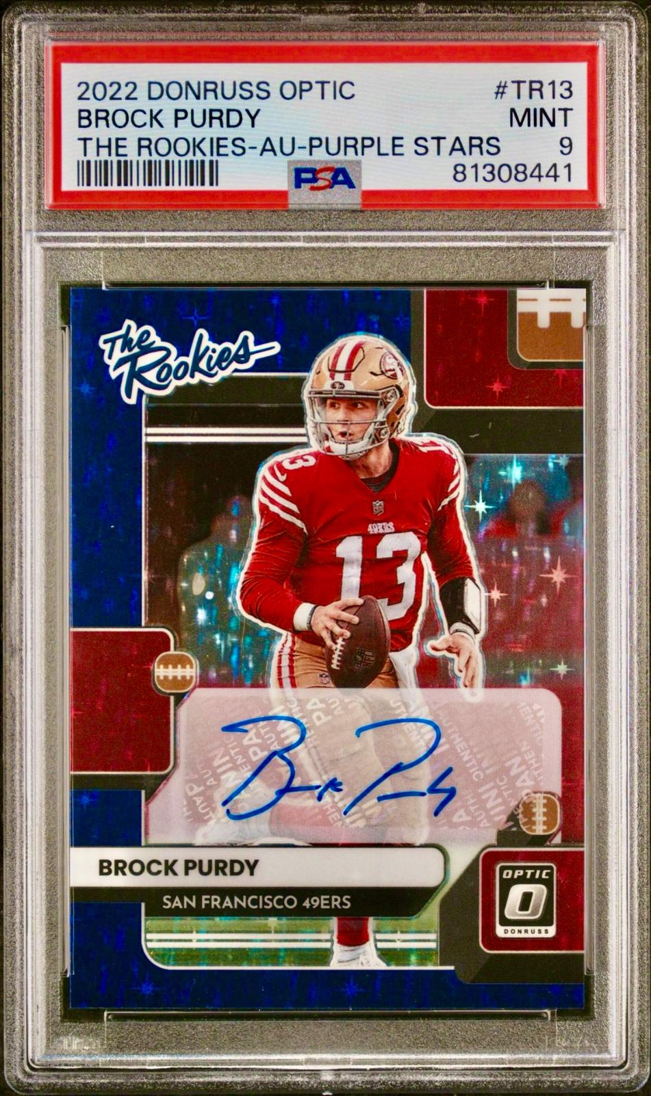 Brock Purdy [Autograph Purple Stars] #TR-13