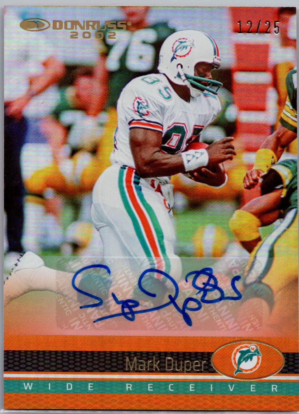 Mark Duper [Autograph] #8