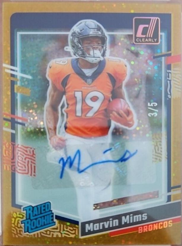 Marvin Mims [Gold] #74