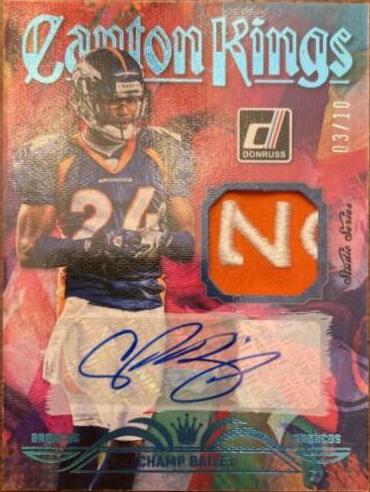 Champ Bailey [Autograph] #CK-13