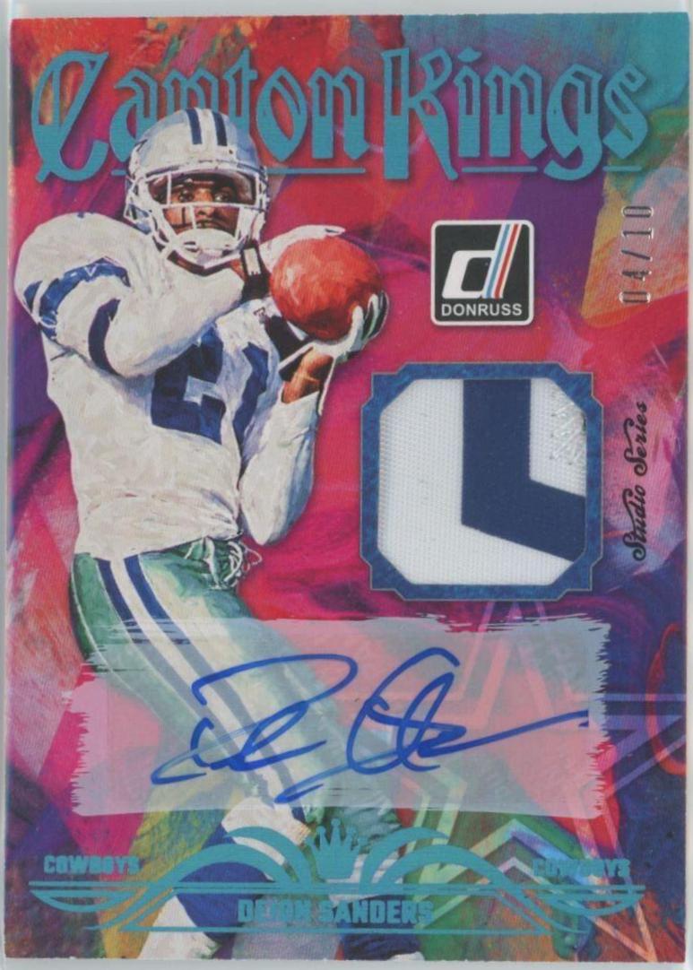 Deion Sanders [Autograph] #CK-9