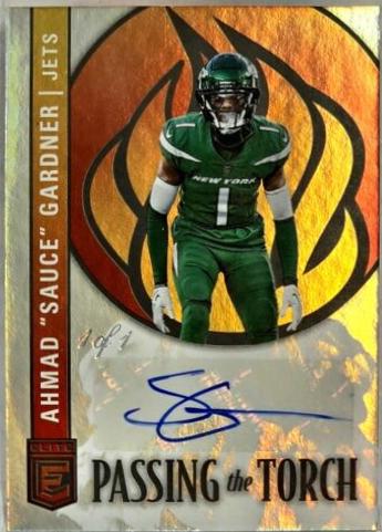 Ahmad 'Sauce' Gardner [Black] #PTT-8